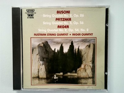 Busoni, Pfitzner, Reger - String Quartets (CD, 1987)