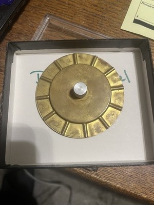 Brass Weaving Tool with Adjustable and Removable Pins