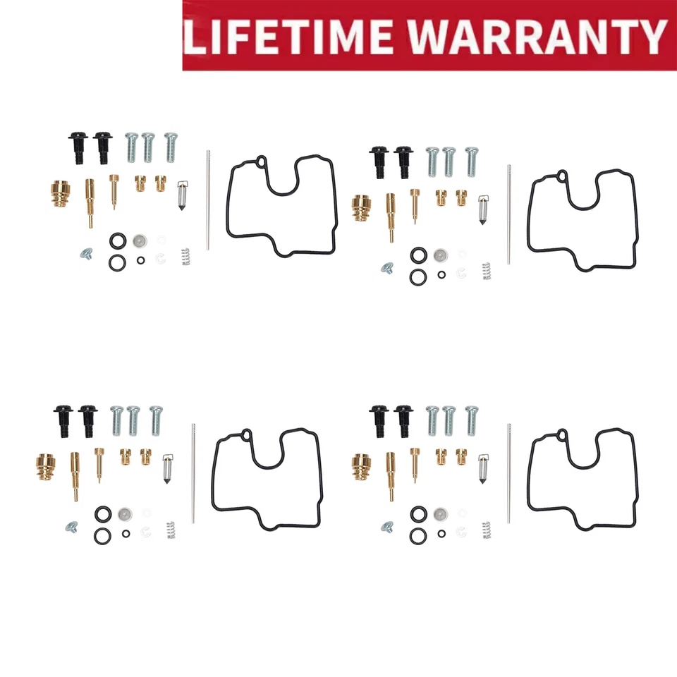 Kit de reparación de carburador aguja flotante 4 piezas para Suzuki GSXR600 1997-2000 GSX-R600 Foto 2 de 4