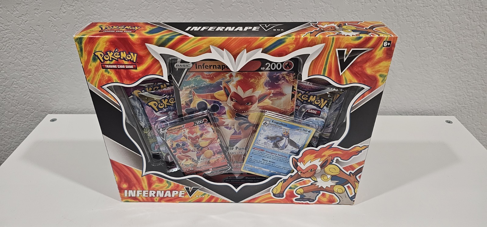 Pokémon TCG Infernape V Collection Box Sealed - FUSION STRIKE + LOST ORIGIN