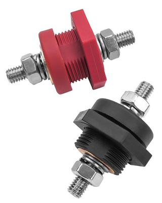 #ad High Current 3 8quot; Thru Panel Battery Terminal Connectors Highpower Copper Core B $27.68