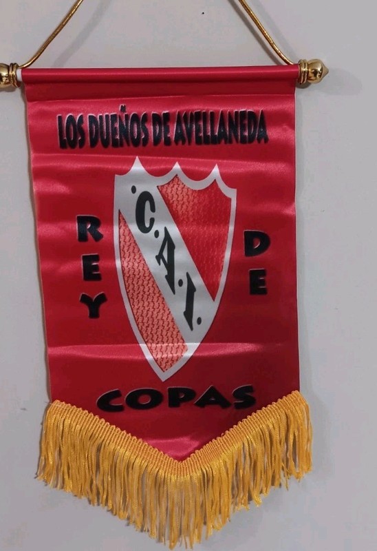 club atletico independiente Estandarte,  Penant,  Bandera,  Flag , Argentina 