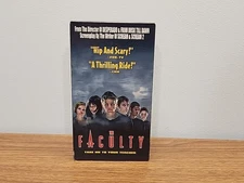 The Faculty VHS 1999 Josh Hartnett Elijah Wood Usher Horror Sci-Fi ~ GOOD