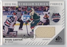 2016-17 SP Game Used Stadium Series Fabrics Chi vs Min Ryan Carter #MW-RC 1a7z