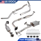 Stainless Steel Exhaust Pipe System Muffler For Toyota Tundra 4.7L 2000 - 2002