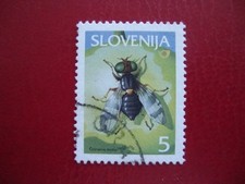 Timbres Slovénie insectes
