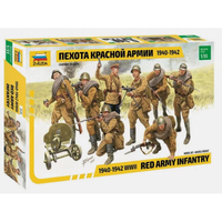Red Army Infantry Kit 1:35 Zvezda Kit Figure Militari -D- Neues Modell