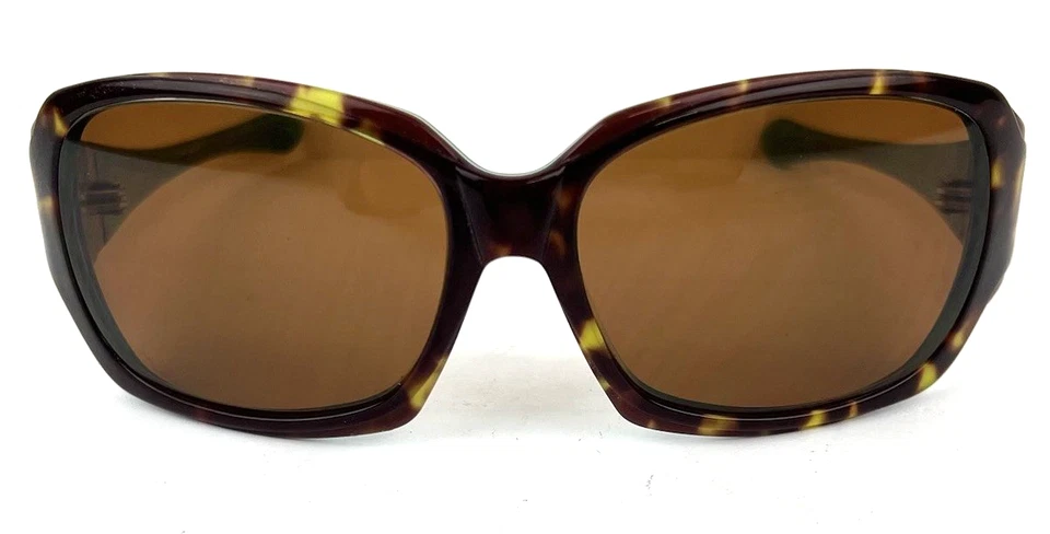 Gafas de sol Oakley Script marrón azul tortuga con lente degradada marrón 62 mm de colección Foto 2 de 4