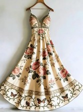 New Style 3D Printed Long Dress