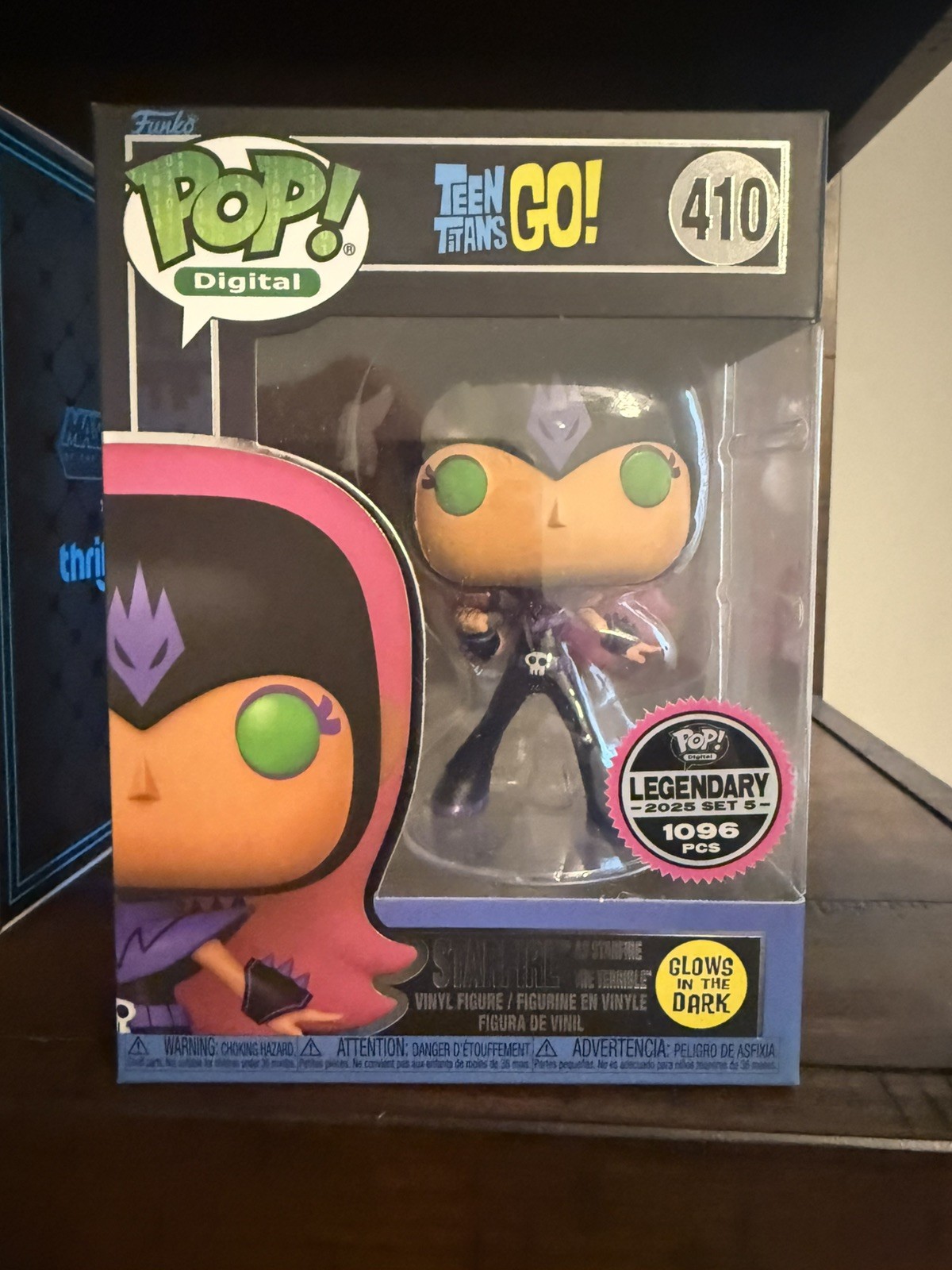 Funko Pop! Teen Titans GO! STARFIRE #410 Legendary LE 1096 P