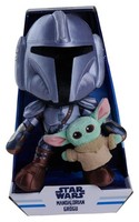 Star Wars Mandalorian PlüSchfigur Mandalorian & Mini Grogu 25 Cm Simba
