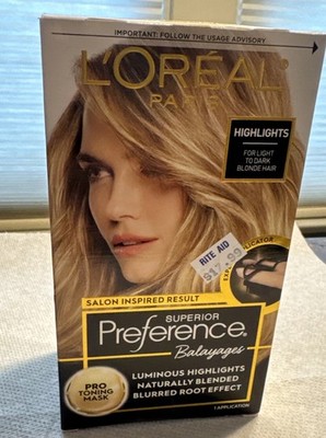 Loreal Superior Preference Balayages HIGHLIGHTS for Light to Dark Blonde Hair