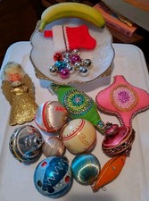 Assorted Christmas LOT Holiday Decor Ornaments       