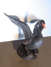 Papo - Wildtiere - Schwarzer Schwan. Mit rundem Sockel.