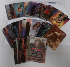 Juego completo básico de 72 cartas Top Cow Universe de Dynamic Forces 2002 Witchblade