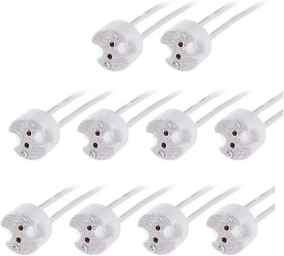 MR16 G4 GU5.3 MR11 Socket,Led Halogen Lamp Holder Ceramic Body Lamp Bi-Pin Base