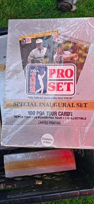Pro Set PGA Tour Special Inaugural Set 1990 Golf Cards 100ct Limited Printing