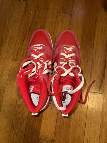 Size 13 - Nike Dunk SE High First Use Pack - University Red