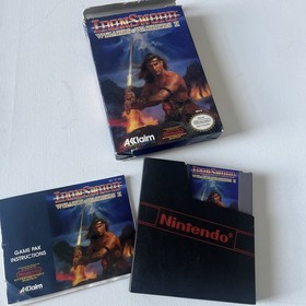 spada di ferro maghi e guerrieri 2 NE) include tutti gli inserti e manuale nes