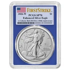 Presale - 2026-W $1 1-oz Enhanced Uncirculated American Silver Eagle PCGS SP70