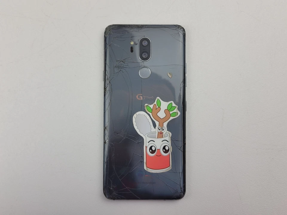 LG G7 ThinQ (LG-G710TM) 64GB - Gray (T-Mobile) - *DAMAGED* - Clean IMEI - H4290 - Image 2 of 4