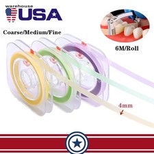 Dental Polishing Strips Composite Sanding Finishing Abrasive Strips 6m/roll