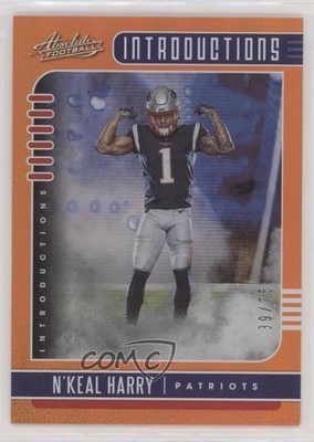 2019 Absolute Introductions Orange Spectrum 39/75 N'Keal Harry #17 Rookie RC yf0