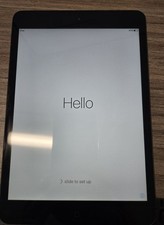 Apple iPad mini 1 16GB 7.9" 8MP Black Slate iOS 9.3.5 A1432 MD528LL/A