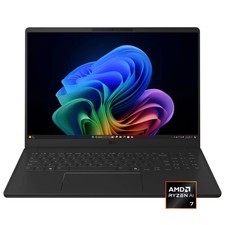 LG - gram Book 16" Copilot+ PC Touchscreen Laptop with AMD Ryzen AI 7 445 -16...