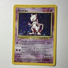 Mewtwo Pokemon Card 1995 Holographic Ungraded 10/102
