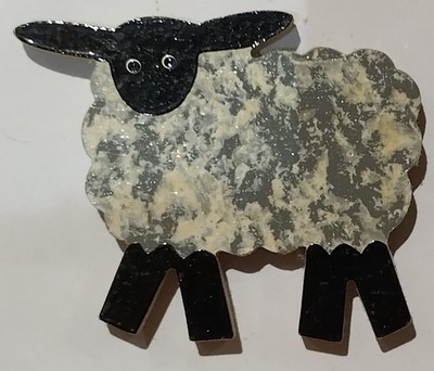 Kühlschrankmagnet in Schafform