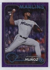 2024 Topps Update Purple Holo Foilboard 769/799 Roddery Munoz Muñoz #US322 0e5i