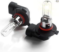 9005 HB3 Halogen Headlight Bulbs 3800K Warm White, High Low Beam Car Headlight B