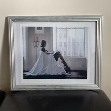 In Thoughts of You by Jack Vettriano Signed Art Print framed