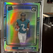 2024 Panini Donruss Optic - Rated Rookie Brian Thomas Jr. #214 Holo Prizm (RC)