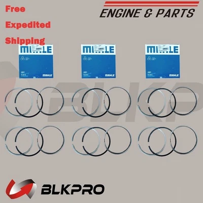 6* MAHLE PISTON RING Set STD For Cummins 6C 8.3C 8.3L L8.3 ISC QSC 114mm - Image 1 of 2