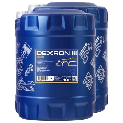 MANNOL Getriebeöl Getriebe Öl Dexron III Automatik Plus Ford MB 2x 10 Liter 