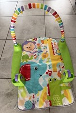 Fisher-Price Baby Playmat Deluxe Kick for Newborn Toddler Play Ages 0 As Is