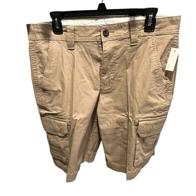 Amazon Essentials NWT khaki cargo shorts with multiple pockets men size 32