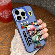 Super Mario Bro Game Phone Case For iPhone 17 Air 16 15 14 13 12 Pro Max Plus