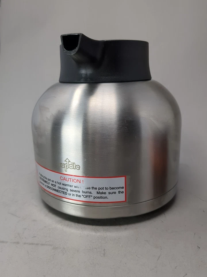 Servidor de jarra comercial ACTUALIZACIÓN INTERNACIONAL acero inoxidable *abolladura* con 2 tapas Foto 2 de 4