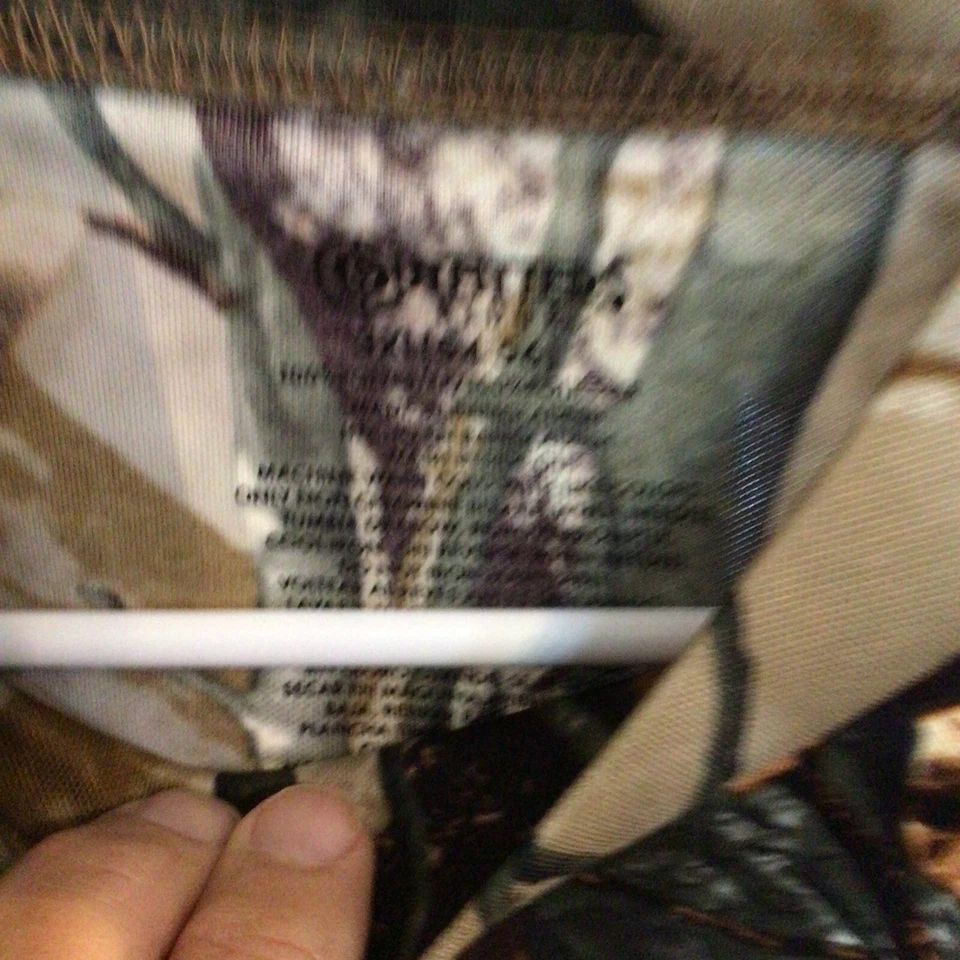 REALTREE Camo Shirt OUTFITTERS RIDGE Long Sleeve XXXL Camouflage Hunting 54/56 - Image 3 of 4