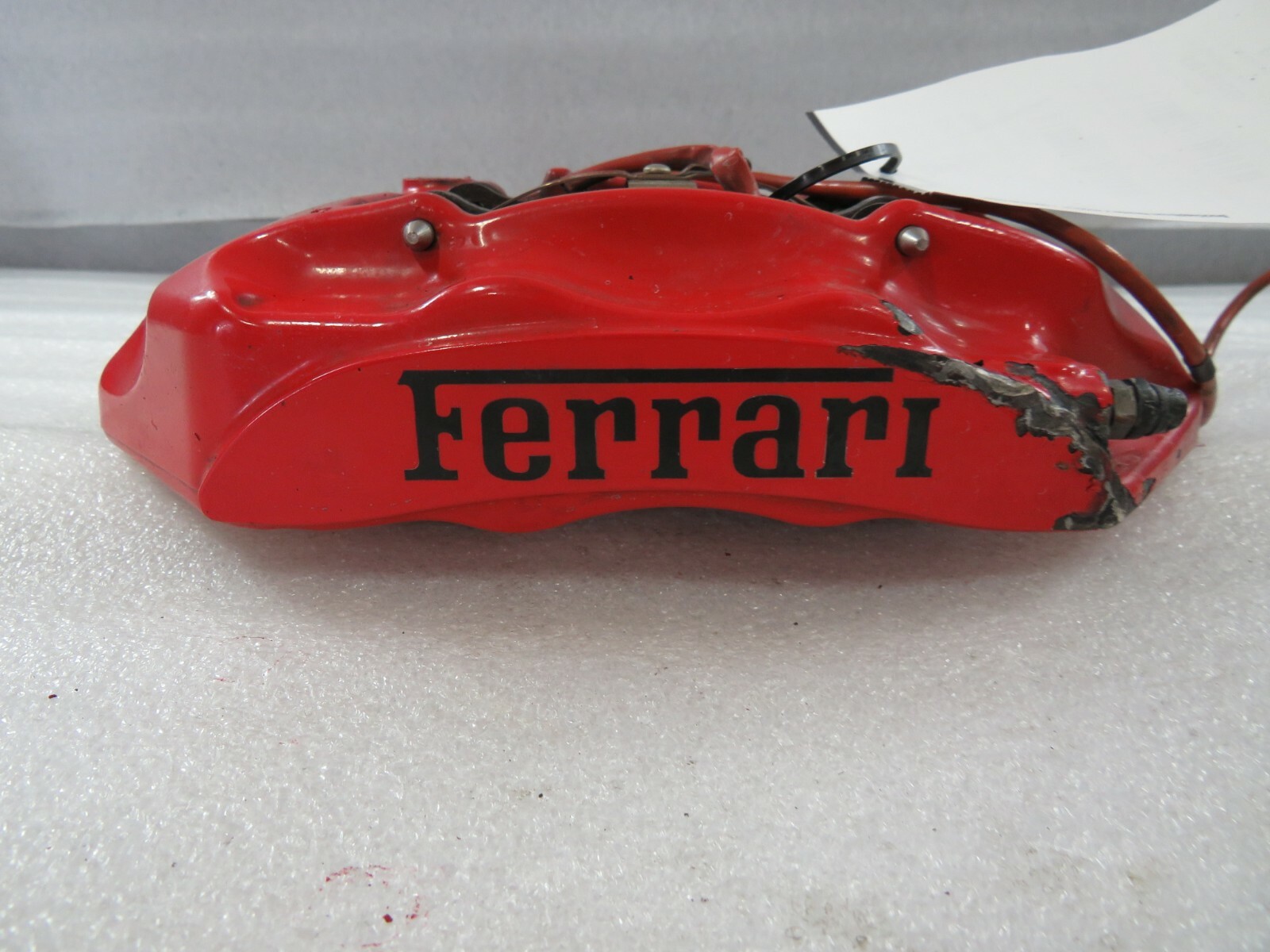 Ferrari California, LH, Left Rear CCM Brake Caliper, Red, Used, P/N 246907