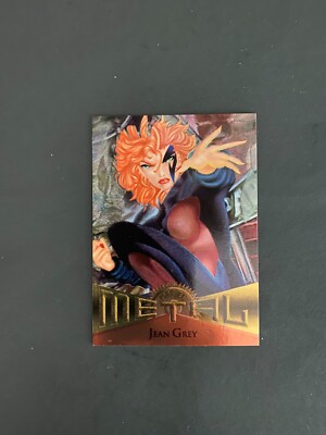 1995 FLEER MARVEL METAL #6 JEAN GREY GEM MINT
