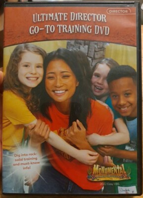 Ultimate Director Go-to Training DVD 2022 Easy VBS Monumental