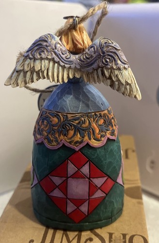 Enesco Jim Shore Heartwood Creek Angel Nativity Gown Ornament  #4005767,NOS,2005 - Picture 4 of 9