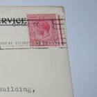 1933 Postmark Envelope Nassau, Bahamas Shawnut Bank Boston, MA Foreign Stamp — photo 2