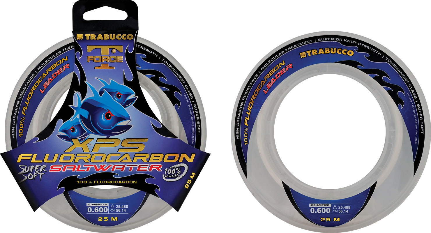 Filo da Pesca - TRABUCCO XPS FLUOROCARBON SALTWATER 25mt - 0,70