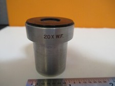BAUSCH LOMB OCULAR EYEPIECE 20X WF OPTICS MICROSCOPE PART AS PICTURED P7-A-30