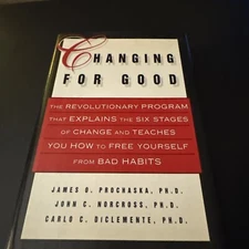 Changing for Good James O.  Prochaska 6 Stages Of Changes Free Yourself Mint HDC